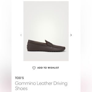 Tod’s Gommino Leather Flats Brown